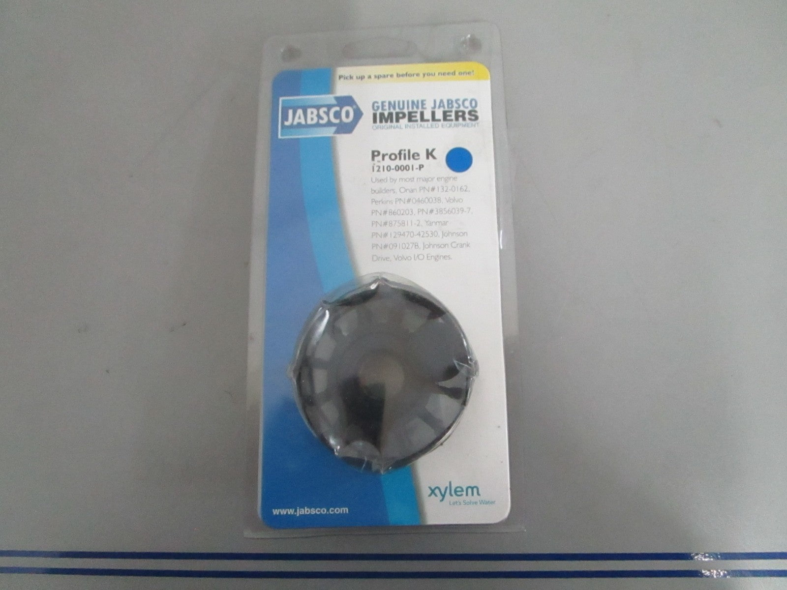 *NEW OEM* 0820 Jabsco Impeller Kit 1210-0001-P