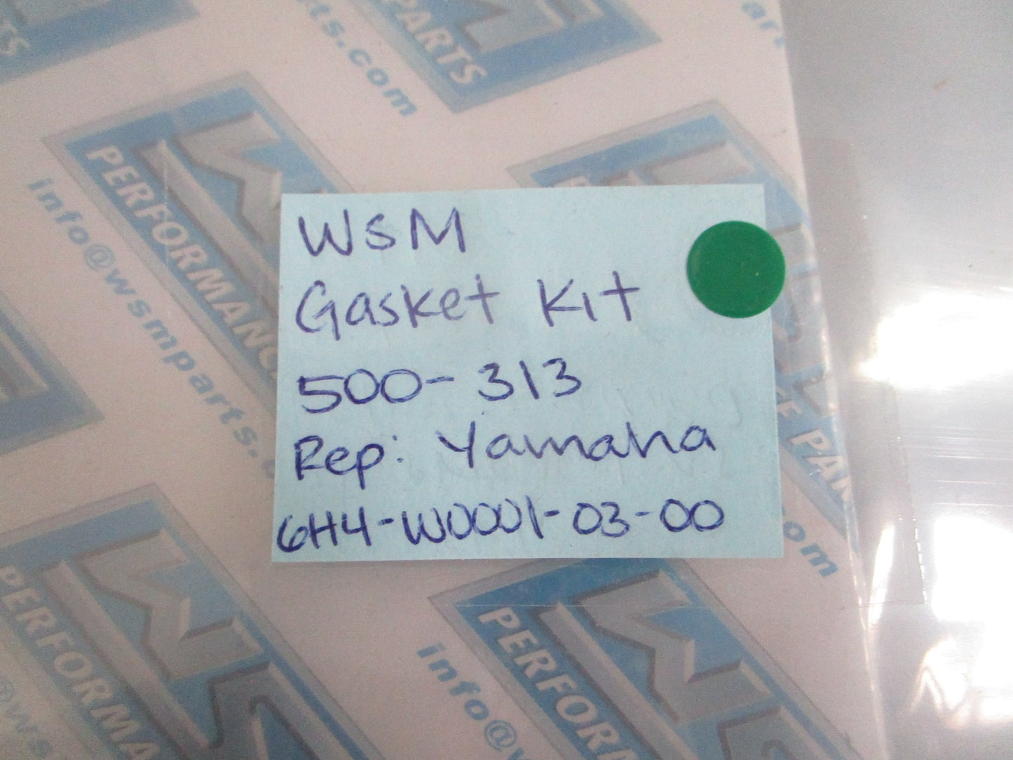 NEW 500-313 WSM Gasket Kit Rep: 6H4-W0001-03-00 Yamaha 0820