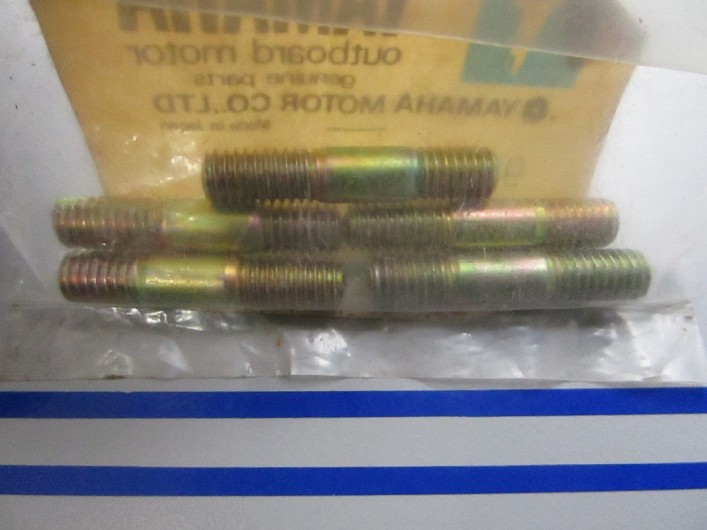 *NEW OEM* (LOT OF 5) 0810 Yamaha Stud Bolt 90116-06130-00