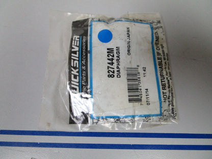 *NEW OEM* 0720 Mercury Quicksilver Diaphragm 827442M