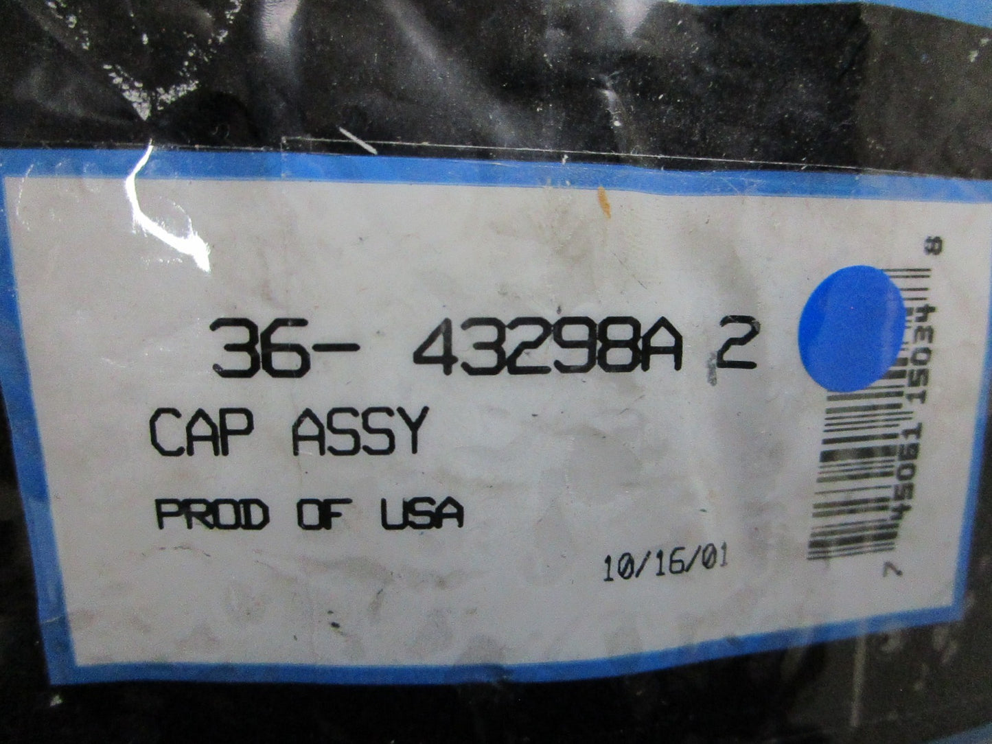 *NEW OEM* 0810 Mercury Quicksilver Cap Assembly 36-43298A 2