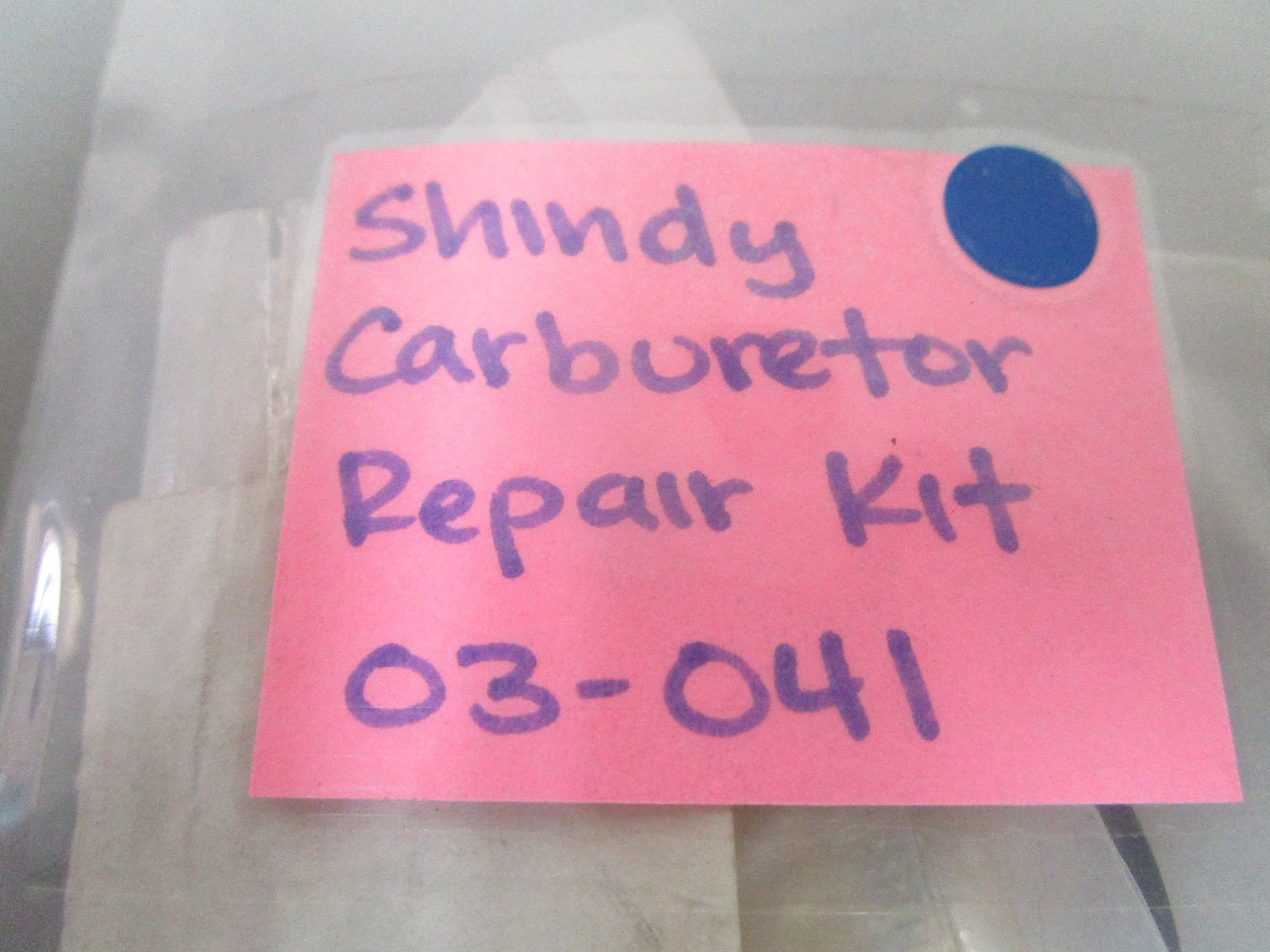 NEW 03-041 Shindy Carburetor Repair Kit 0810