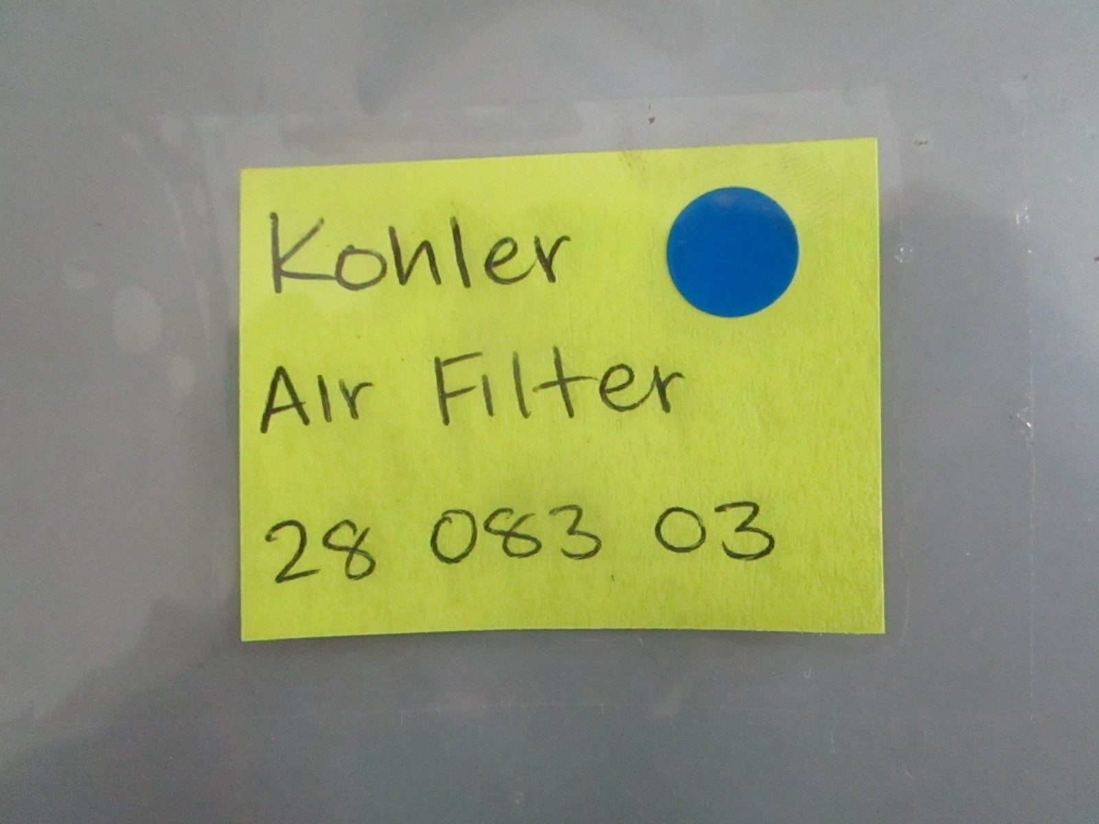 NEW OEM Kohler 28 083 03 Air Filter 0820