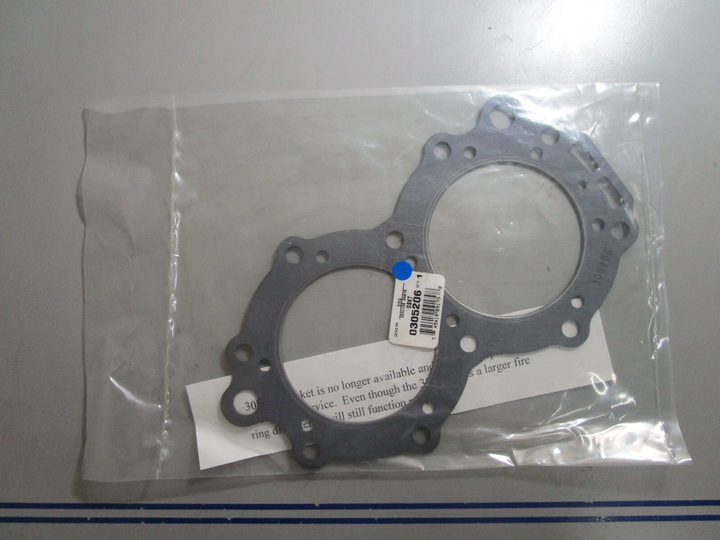 *NEW OEM* 0810 OMC Johnson Evinrude Gasket 305206 0305206