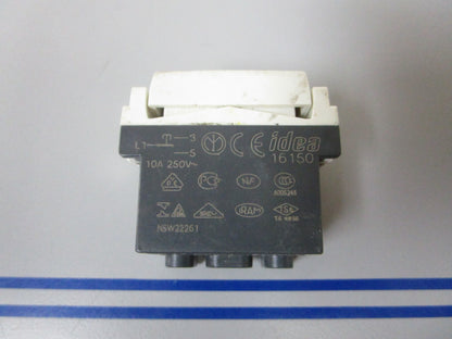 *NEW* 0810 Vimar 10A 250V Switch 16150