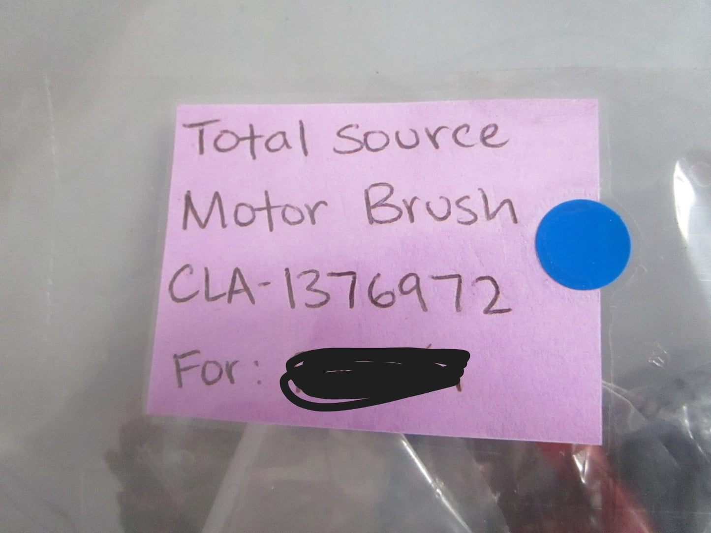 NEW CLA-1376972 Total Source Motor Brush For: Clark 0820