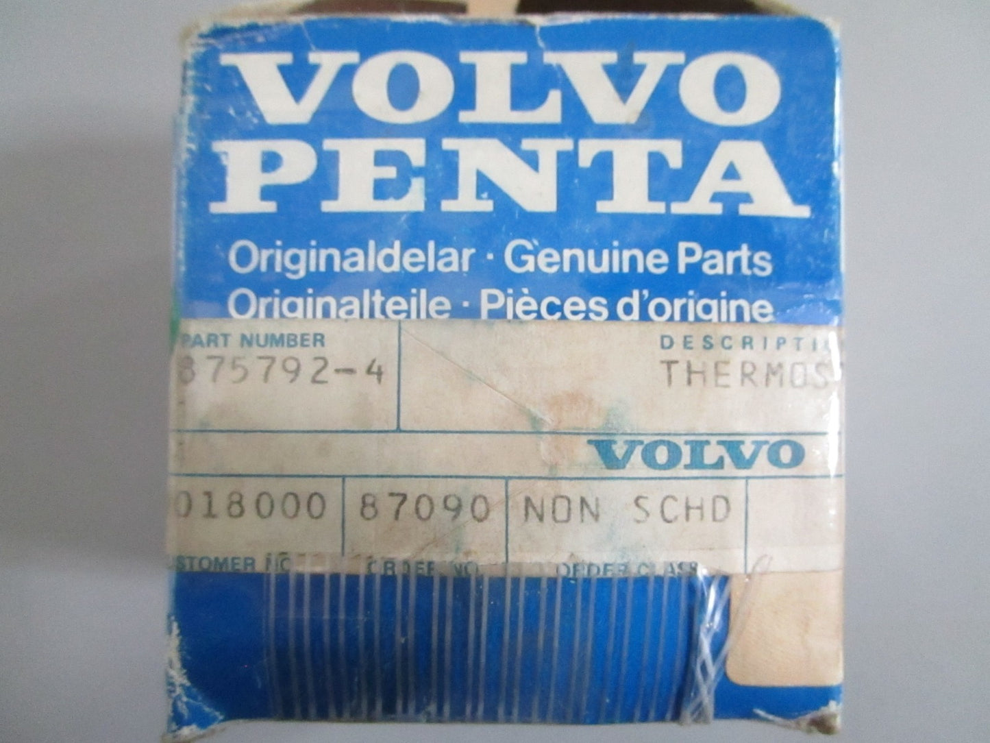 NEW OEM 875792 Volvo Penta Thermostat 0820