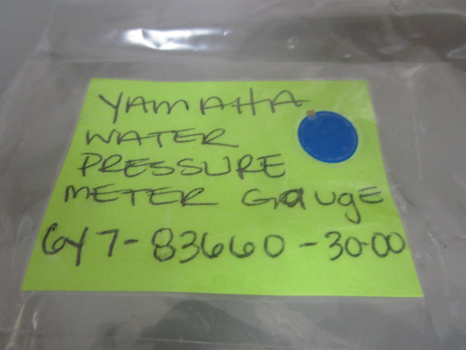 *NEW OEM* 0720 Yamaha Water PSI Pressure Meter Gauge 6Y7-83660-30-00