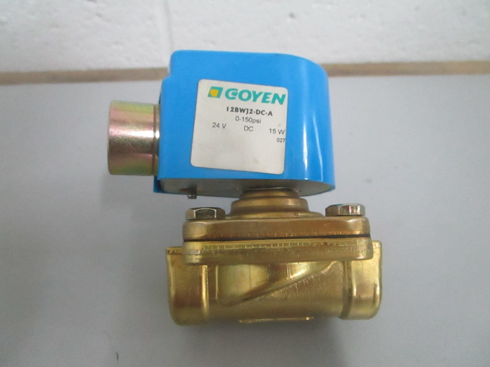 *NEW OEM* 0820 Goyen Industrial 0-150PSI 24V Solenoid Valve 12BWJ2-DC-A