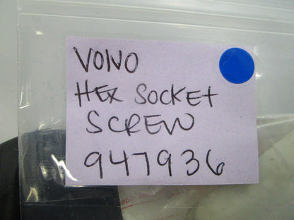 *NEW OEM* (LOT OF 2) 0810 Volvo Penta Hexagon Socket Screw 947936