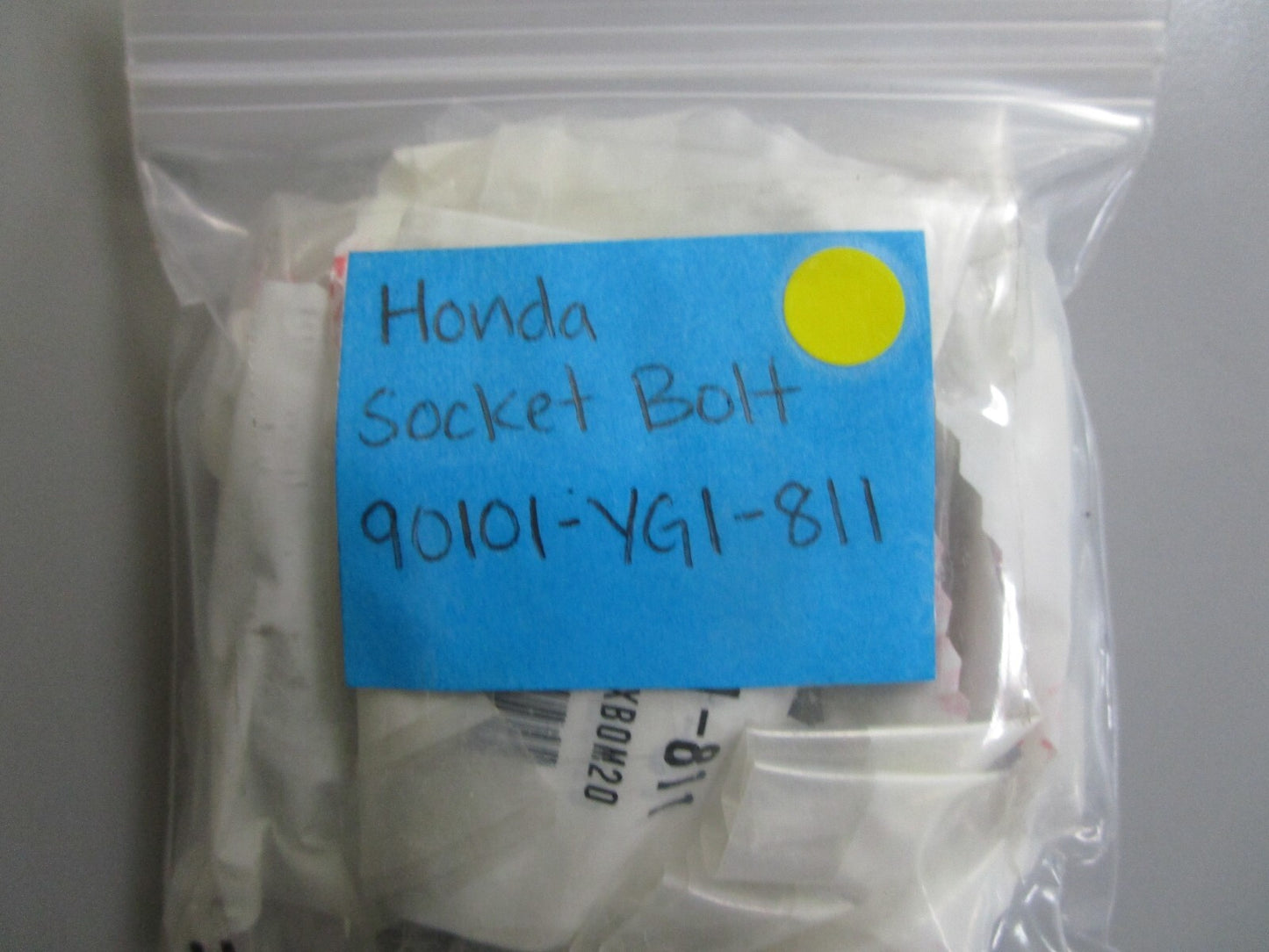 *NEW OEM* (LOT OF 2) 0810 Honda Socket Bolt 90101-YG1-811