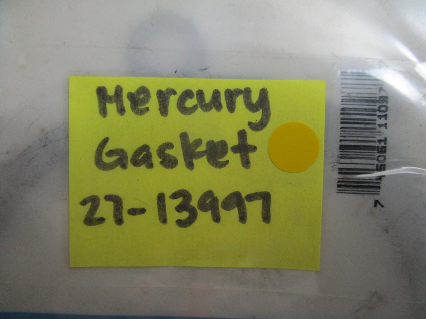 *NEW OEM* 0810 Mercury Quicksilver Gasket 27-13997