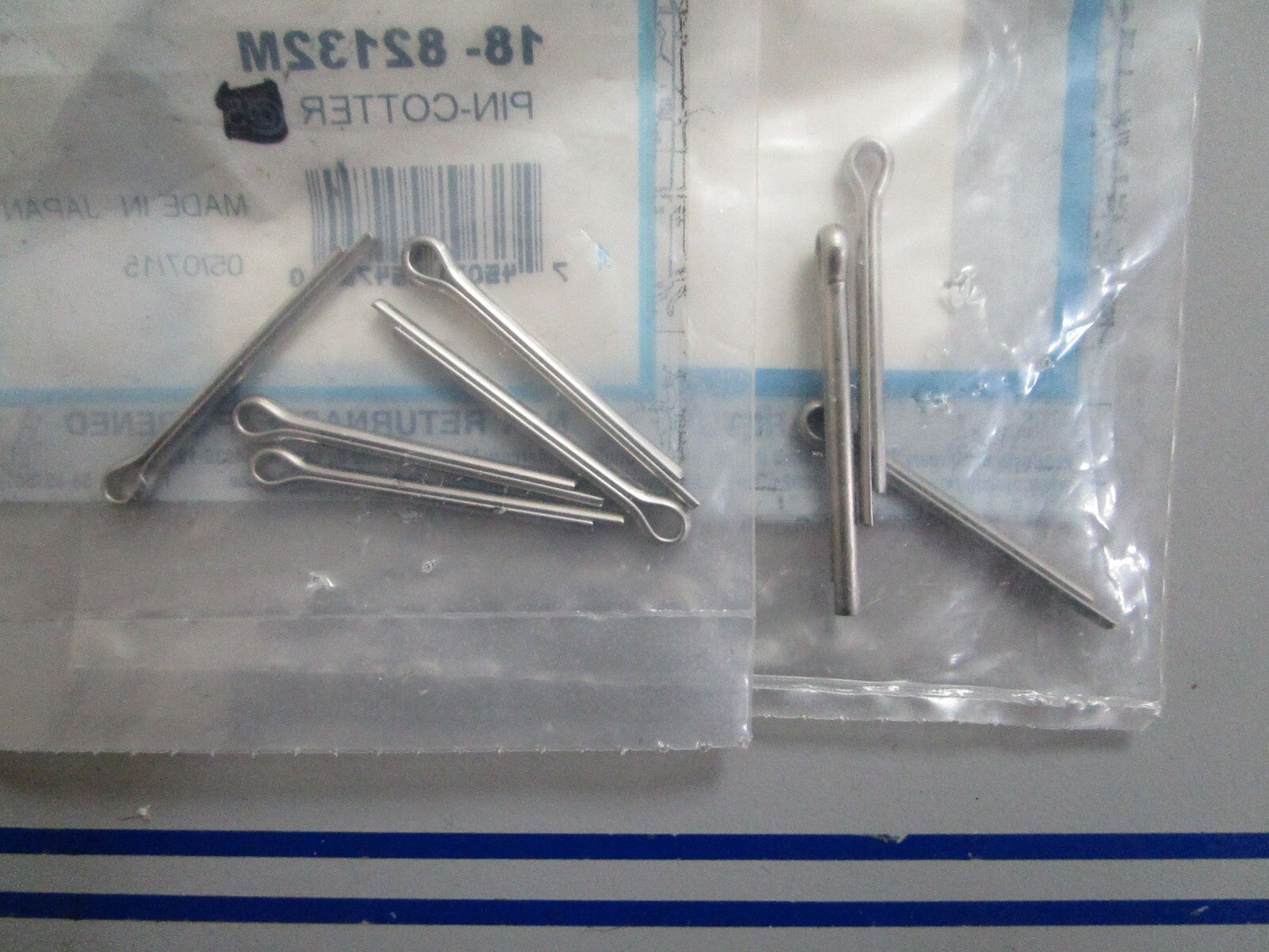 *NEW OEM* (LOT OF 8) 0770 Mercury Quicksilver Cotter Pin 18-82132M