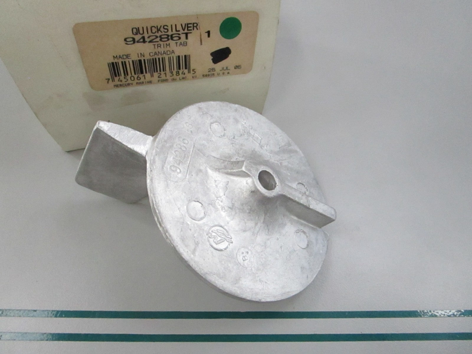 NEW OEM 94286T 1 Mercury Quicksilver Trim Tab 0810
