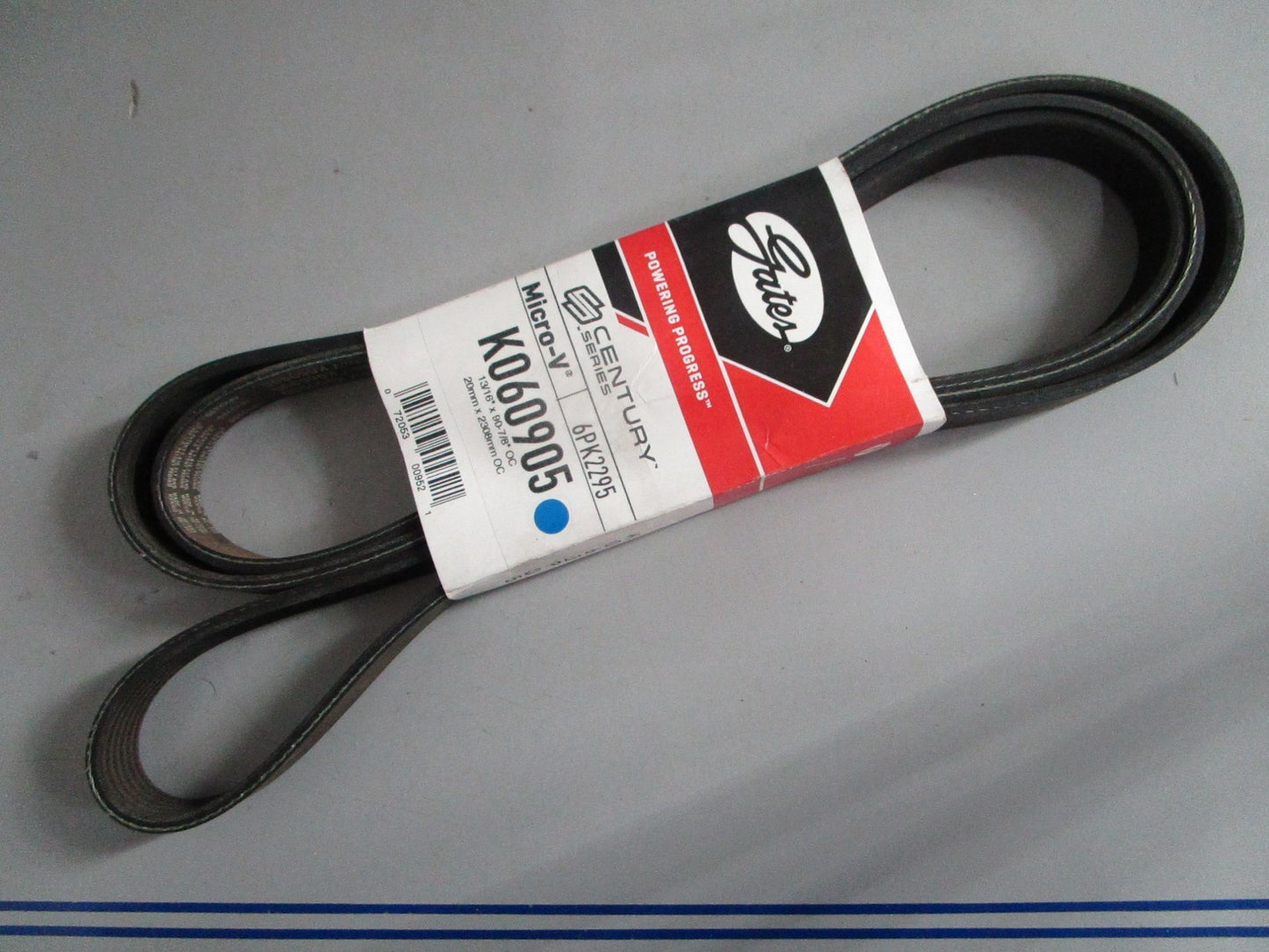 NEW K060966 Gates Century Series Micro-V Serpentine Belt 0820