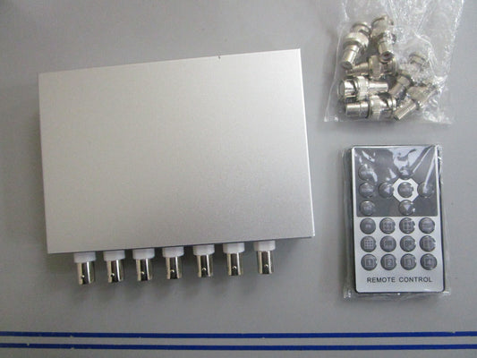 *NEW* 0820 Uhppote 4 Channel Color Quad System Video Splitter B06WD13LTB