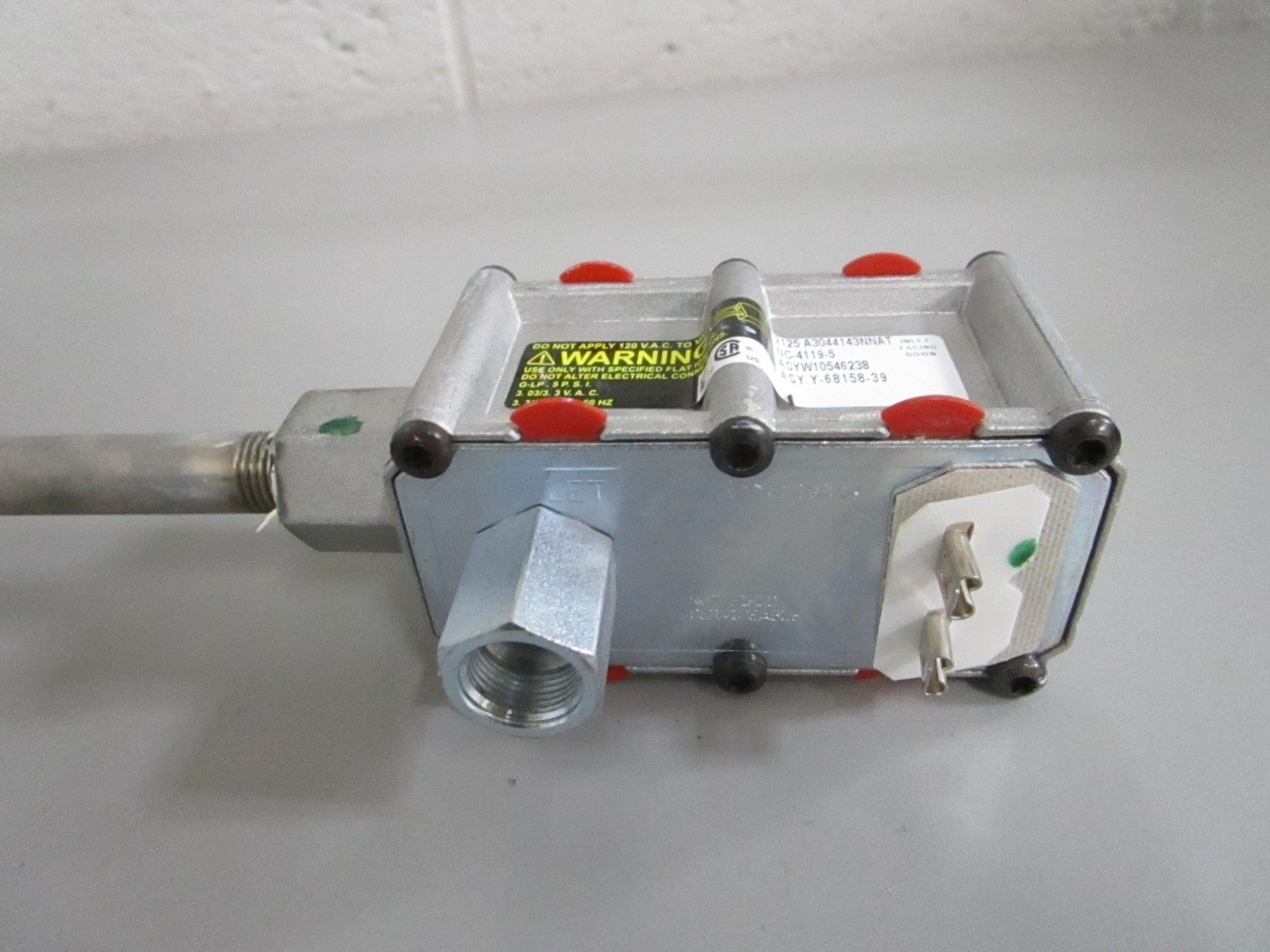 Whirlpool WPW10546238 Gas Range Oven Gas Valve Safety Valve NEW OEM 0820