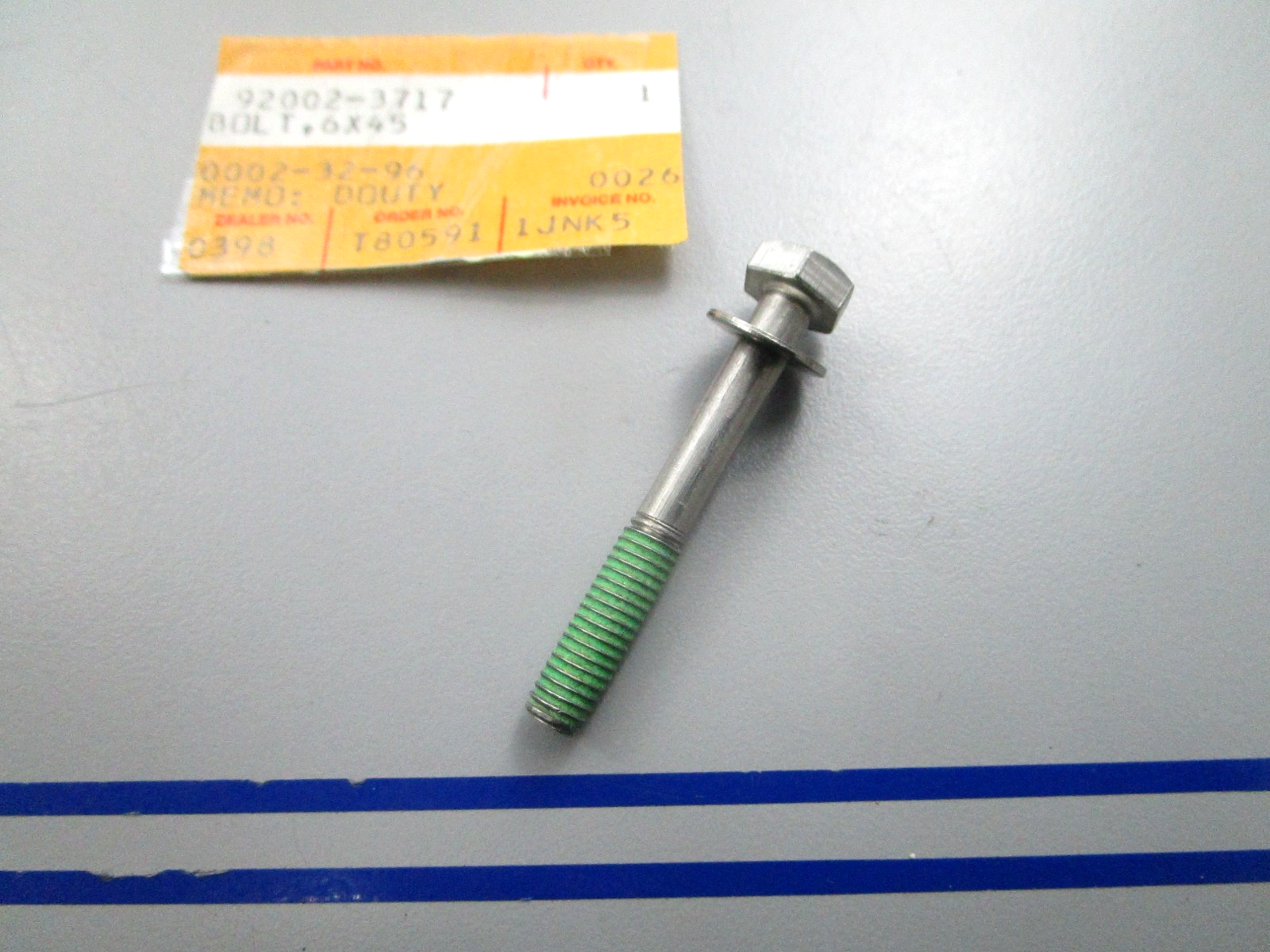 NEW OEM Kawasaki 92002-3717 6 x 45 Bolt 0810