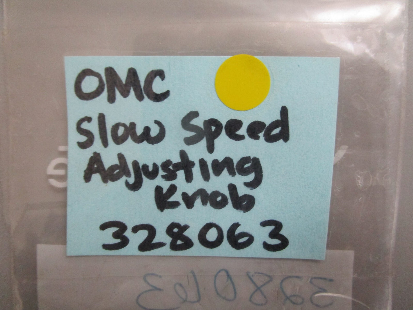 *NEW OEM* 0820 OMC Johnson Evinrude Slow Speed Adjusting Knob 328063 0328063
