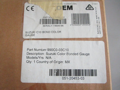 *NEW OEM* 0820 Suzuki C10 LCD Color Display Gauge 990C0-03C10