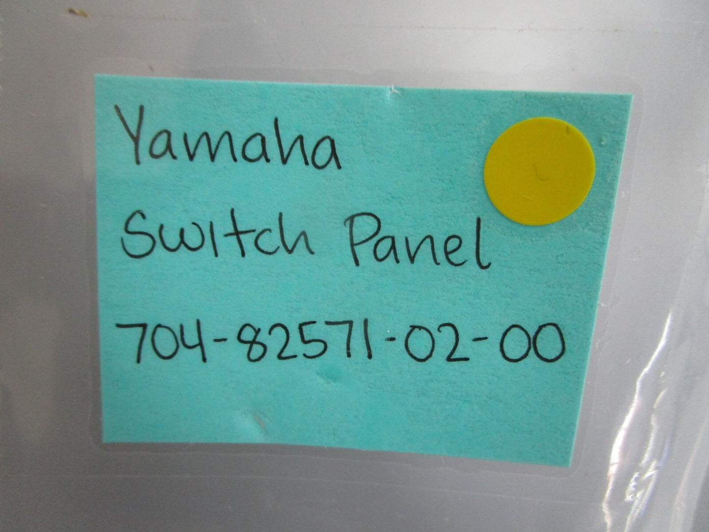 *NEW OEM* 0820 Yamaha Switch Panel 704-82571-02-00