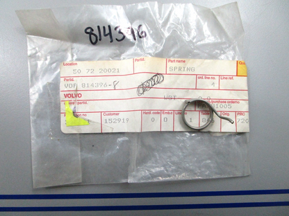 *NEW OEM* 0810 Volvo Penta Spring 814396