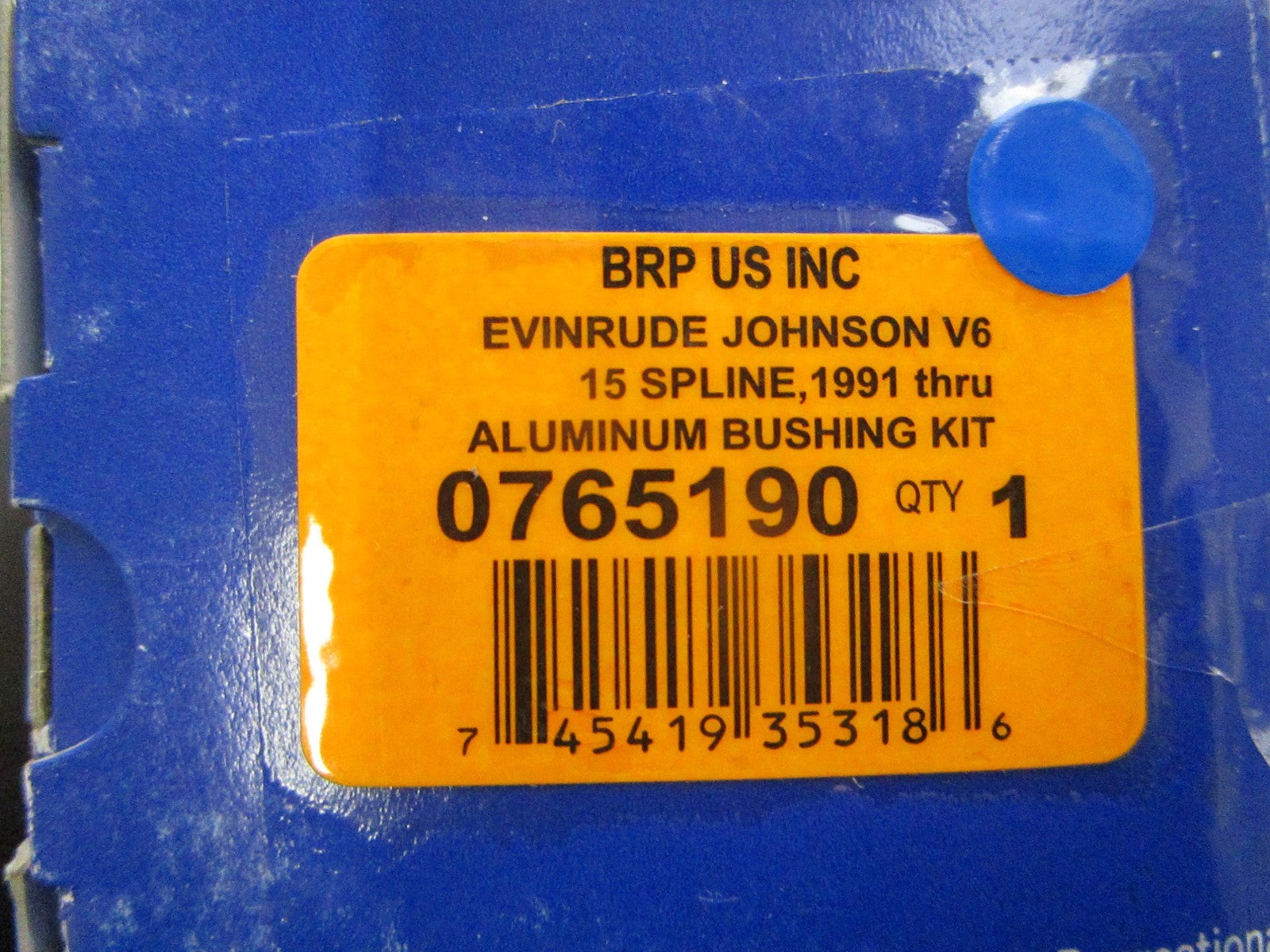 *NEW OEM* 0810 OMC Johnson Evinrude Aluminum Bushing Kit 765190 0765190