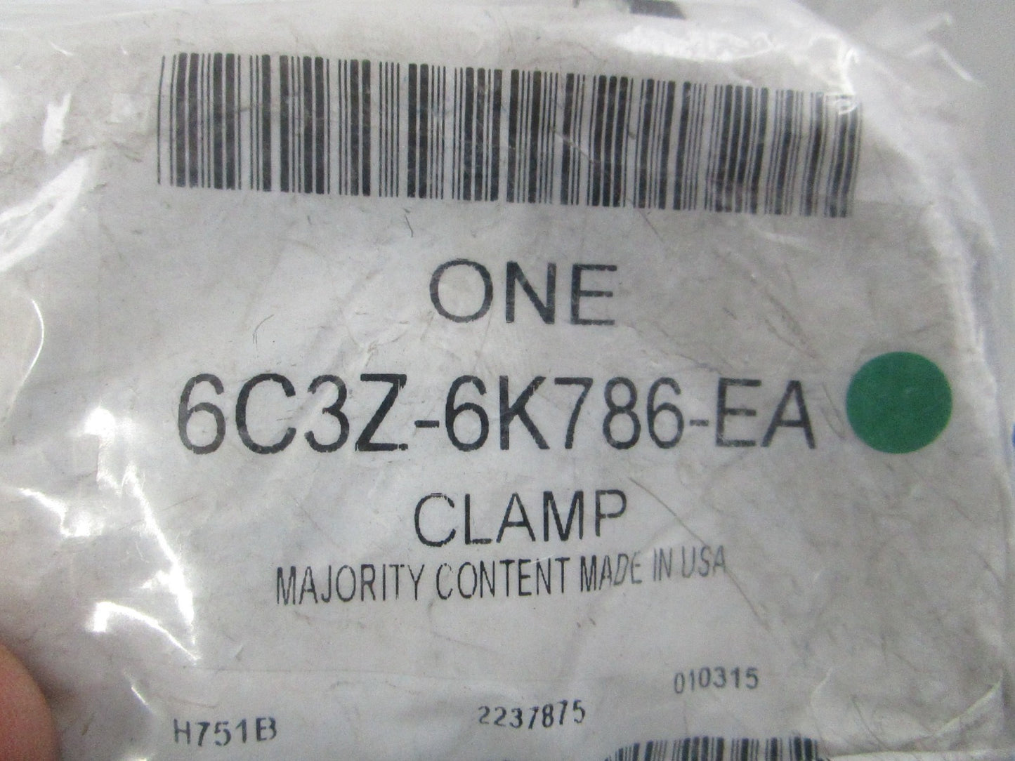Ford NEW OEM Intercooler Connector Clamp 6C3Z-6K786-EA 6.0L 6.4L Diesel NOS 0810