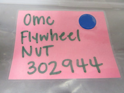 *NEW OEM* 0810 OMC Johnson Evinrude Flywheel Nut 302944 0302944