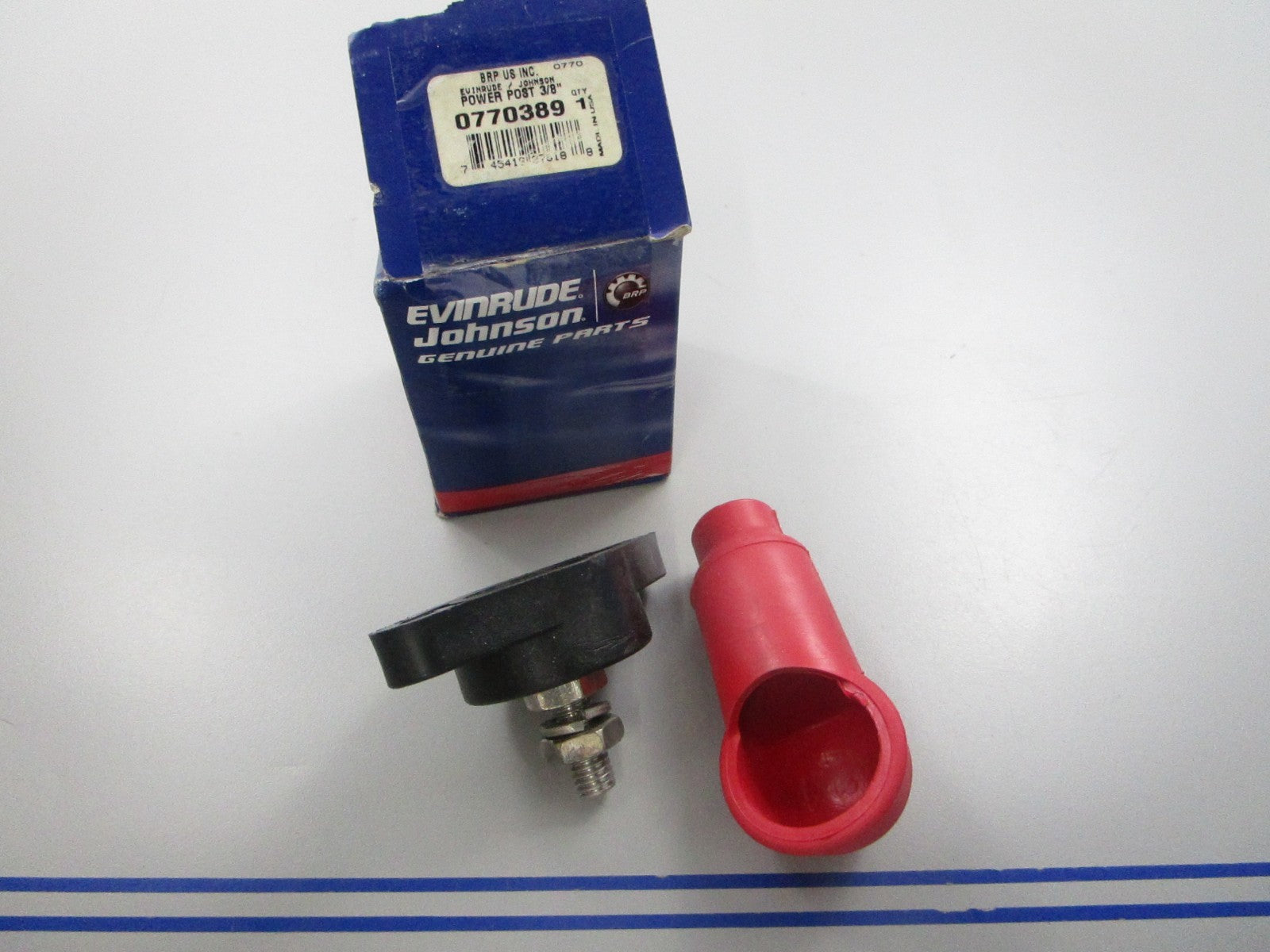NEW OEM 770389 0770389 OMC Johnson Evinrude 3/8" Power Post 0810