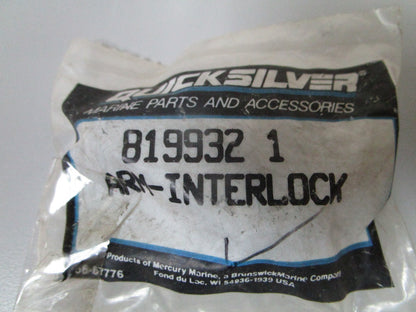NEW OEM 819932 1 Mercury Quicksilver Interlock Arm 0720