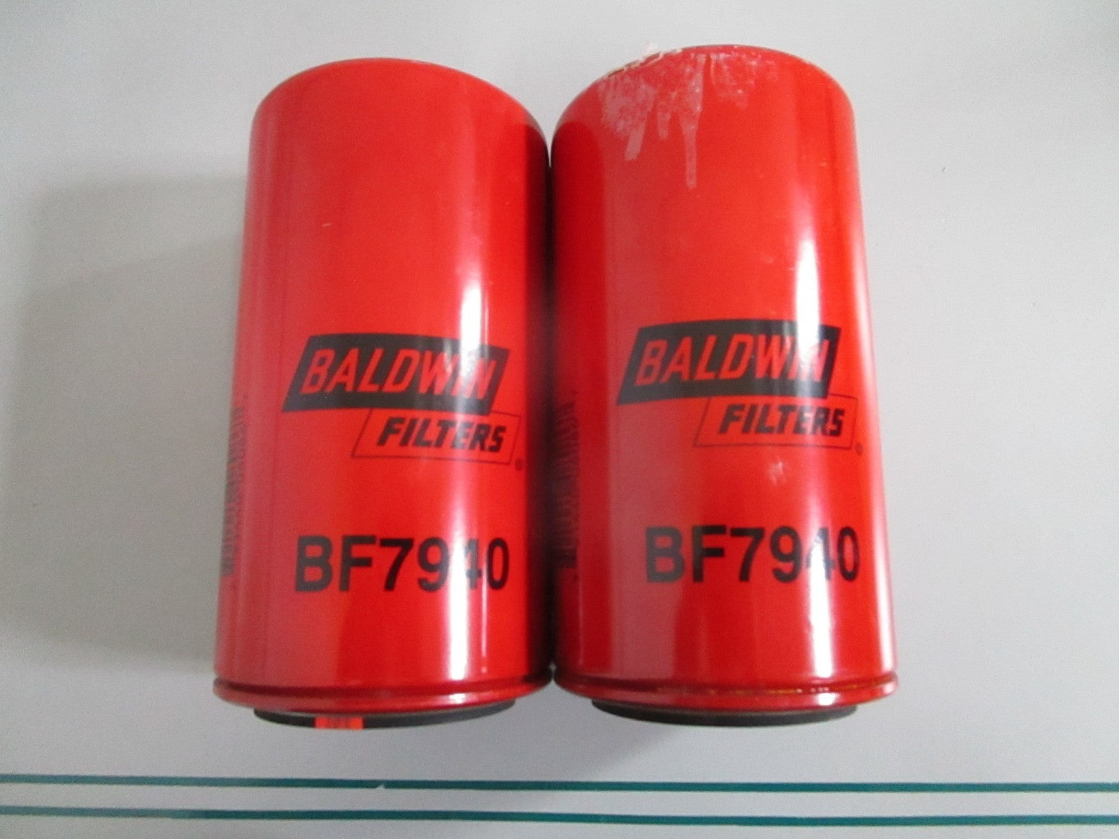 NEW (LOT OF 2) BF7940 Baldwin Fuel Filter Rep: 33966 Wix FF5632 Fleetguard 0820