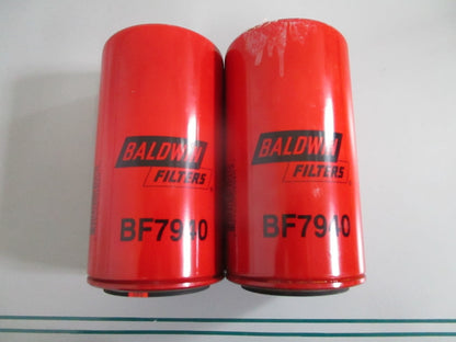 NEW (LOT OF 2) BF7940 Baldwin Fuel Filter Rep: 33966 Wix FF5632 Fleetguard 0820