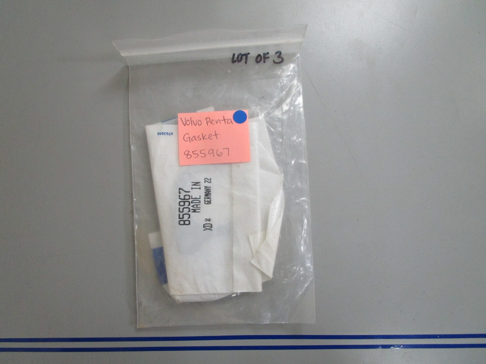 *NEW OEM* (LOT OF 3) 0810 Volvo Penta Gasket 855967