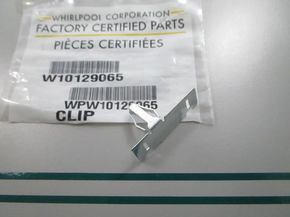 NEW OEM W10129065 Whirlpool Dryer Clip 0810