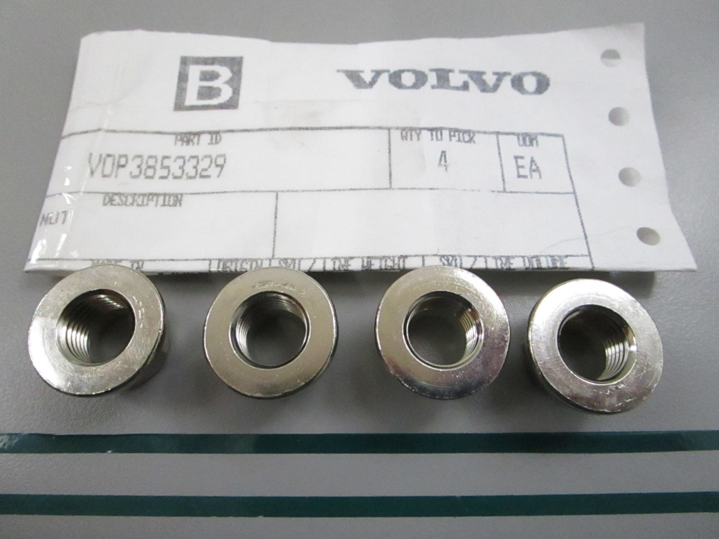 Volvo Penta NEW OEM Pivot Pin Lock Nut 3853329 7/16-20 DP SX NOS (LOT OF 4) 0810