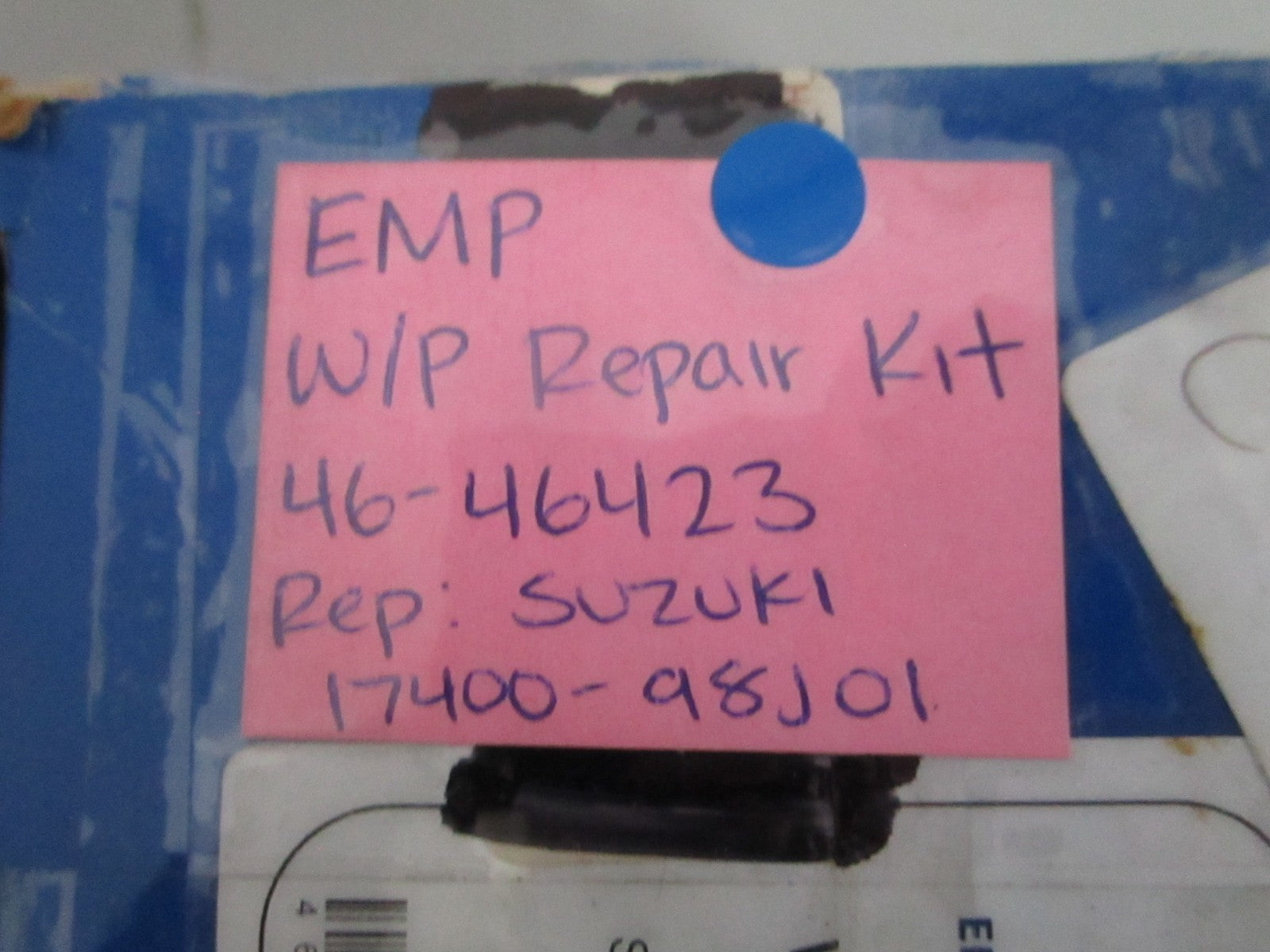 NEW 46-46423 EMP Water Pump Repair Kit Rep: 17400-98J01 Suzuki 0820
