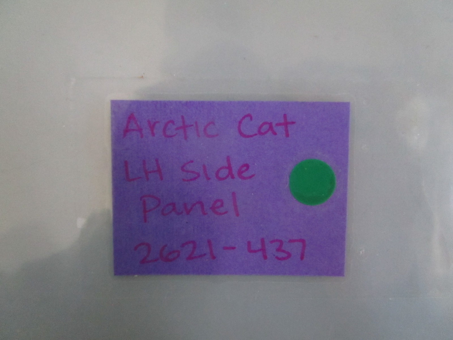 NEW OEM 2621-437 Arctic Cat LH Side Panel 0820