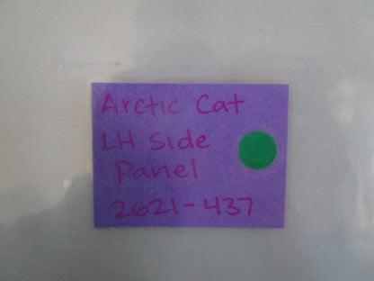 NEW OEM 2621-437 Arctic Cat LH Side Panel 0820