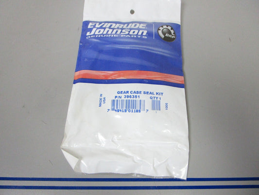 *NEW OEM* 0810 OMC Johnson Evinrude Gear Case Seal Kit 396351 0396351