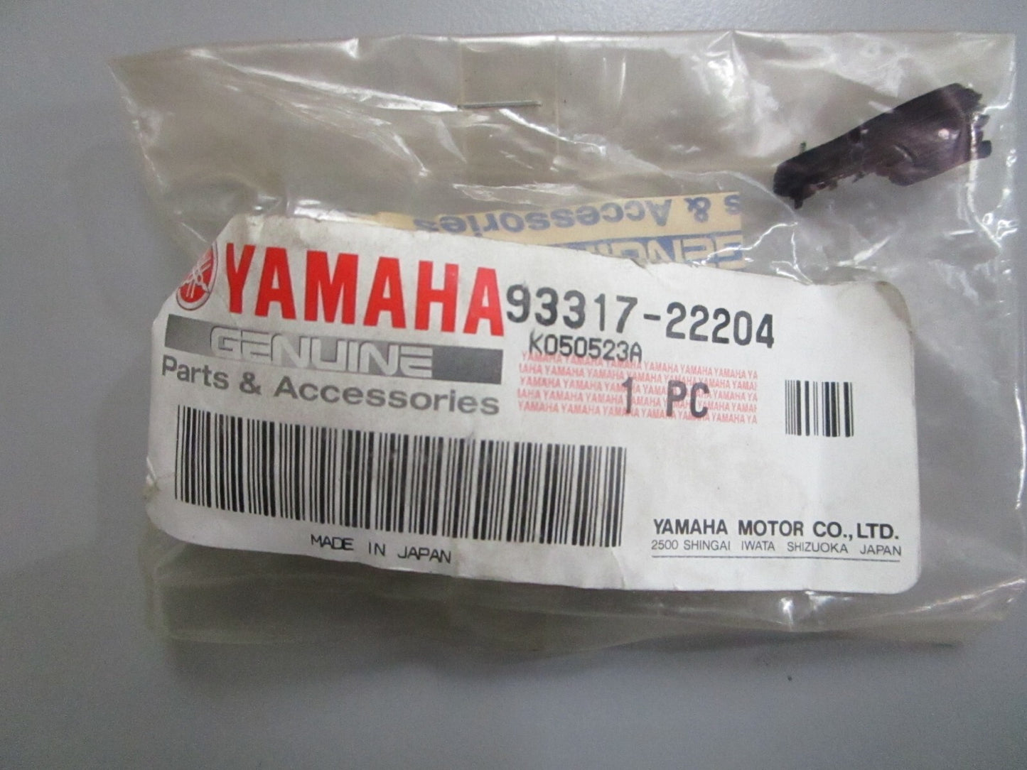 *NEW OEM* 0820 Yamaha Bearing 93317-22204-00