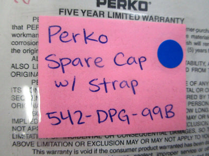 *NEW OEM* 0810 Perko Spare Cap w/ Strap 542-DPG-99B
