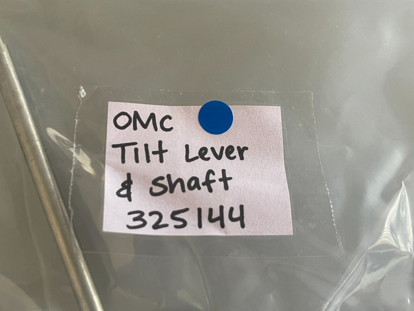 *NEW OEM* 0720 OMC Johnson Evinrude Tilt Lever & Shaft 325144 0325144