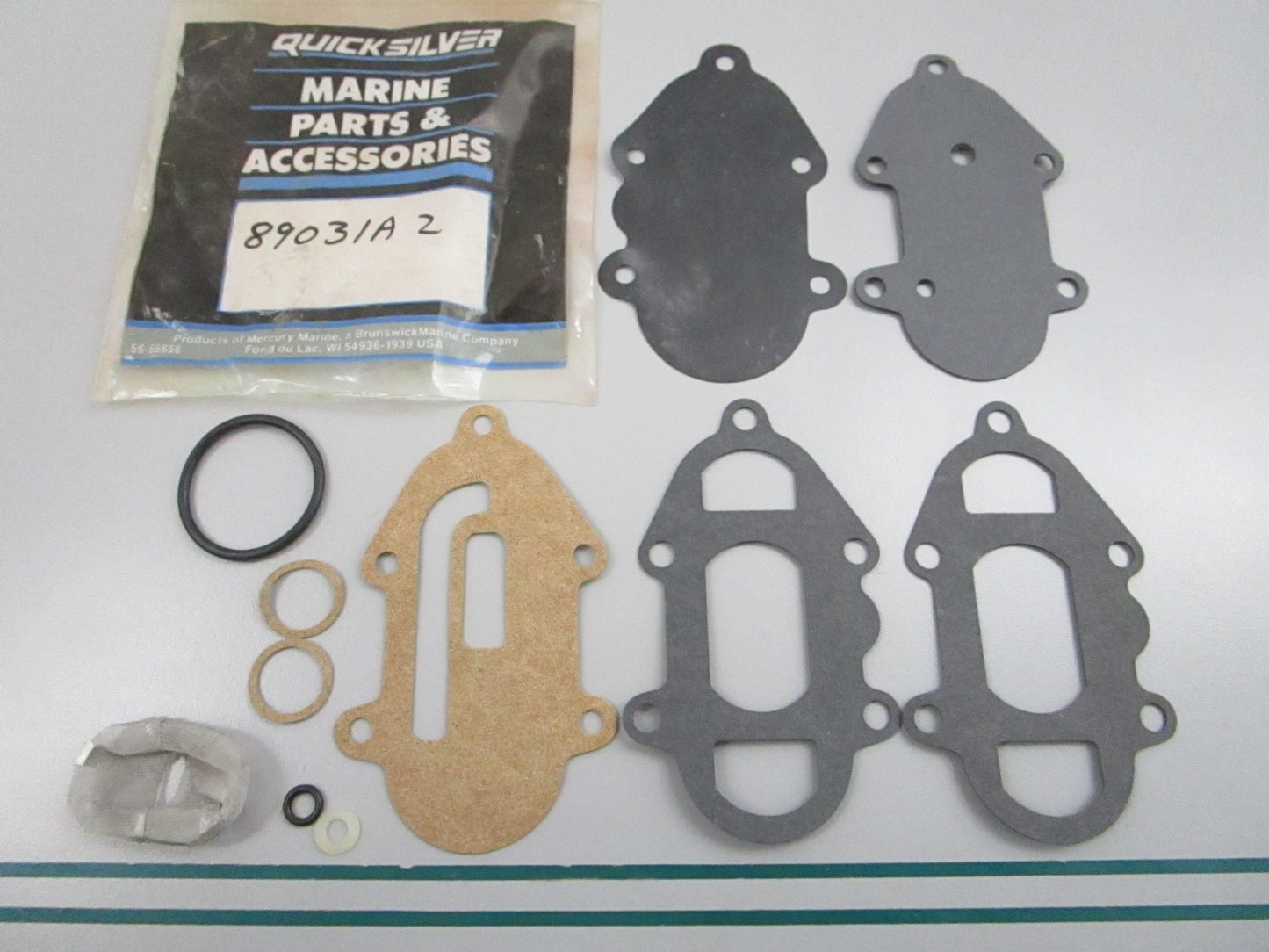 Mercury 89031A2 Fuel Pump Diaphragm Kit V135 V150 V175 V200 NEW OEM 0820