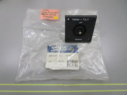 *NEW OEM* 0810 OMC Johnson Evinrude Trim & Switch Bezel Assembly 174652 0174652