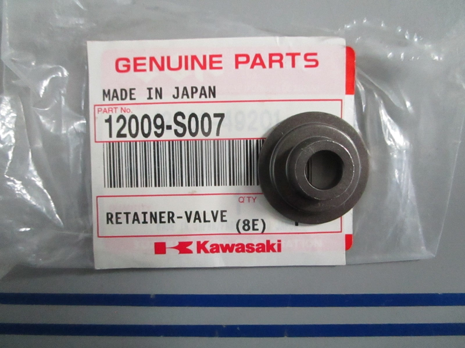 NEW OEM 12009-S007 Kawasaki Valve Retainer 0820