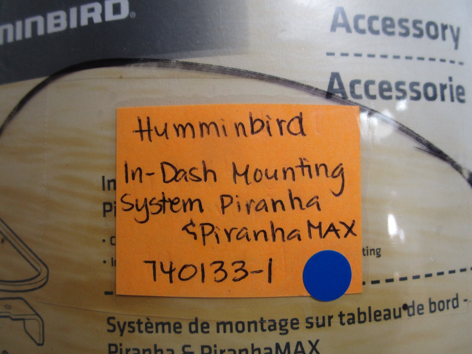 *NEW OEM* 0810 Humminbird In-Dash Mounting System Piranha & Piranha MAX 740133-1