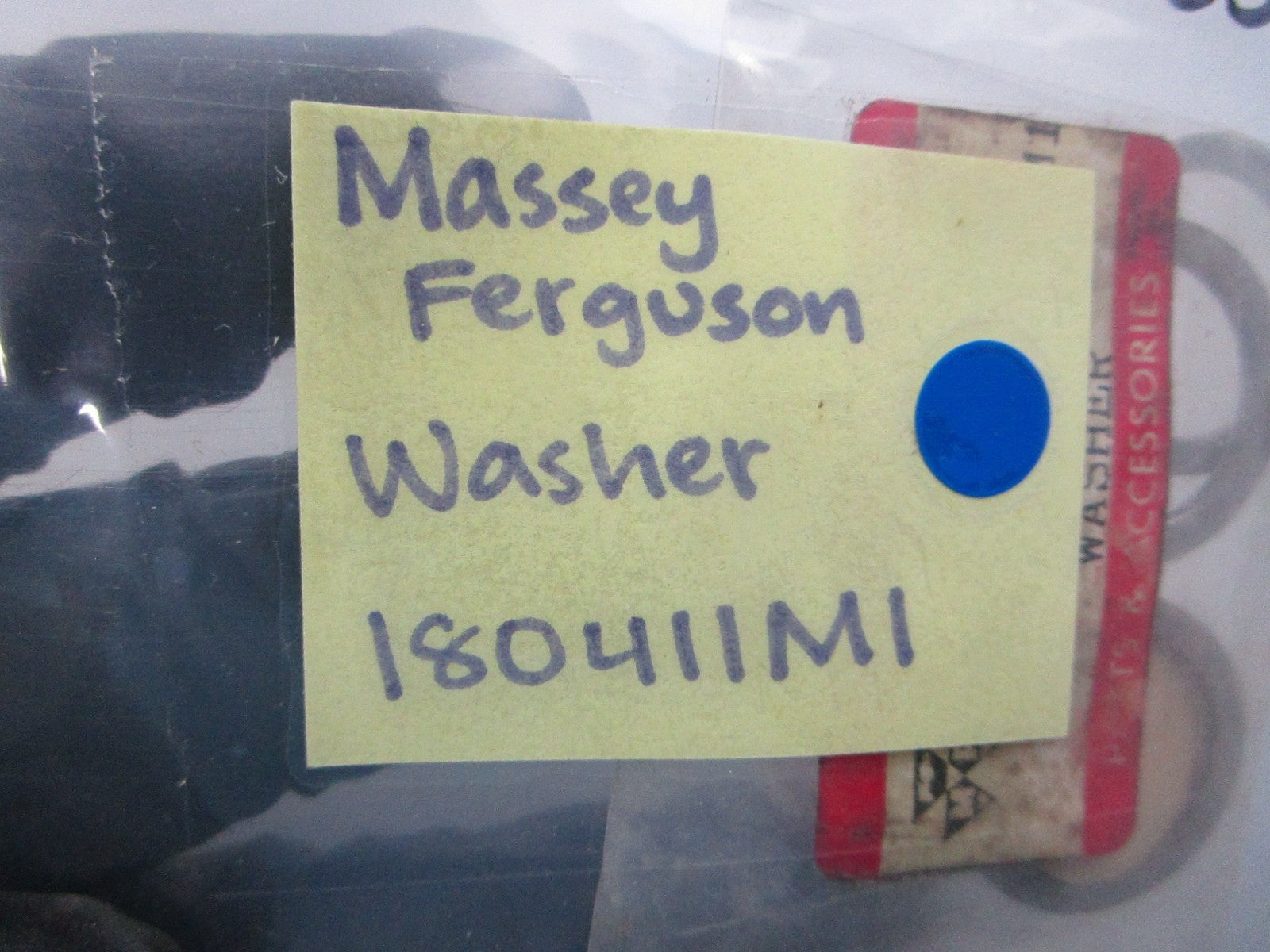 NEW OEM (LOT OF 3) 180411M1 Massey Ferguson Washer 0810