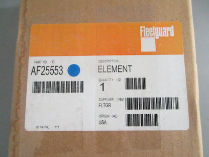 NEW OEM AF25553 Fleetguard Element 0820