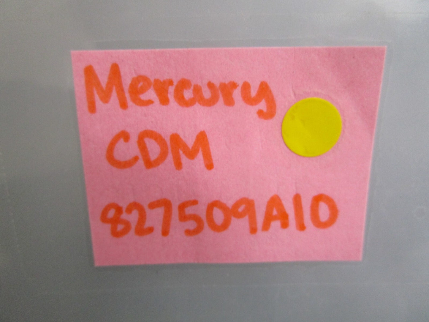 *NEW OEM* 0820 Mercury Quicksilver CDM 827509A10